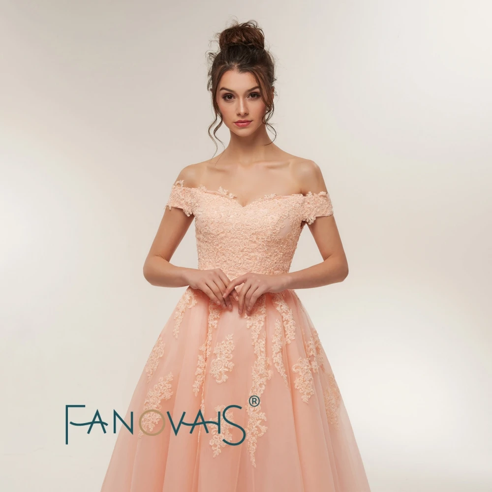 Ruolai BSY003 Off Shoulder Long Party Evening Dress