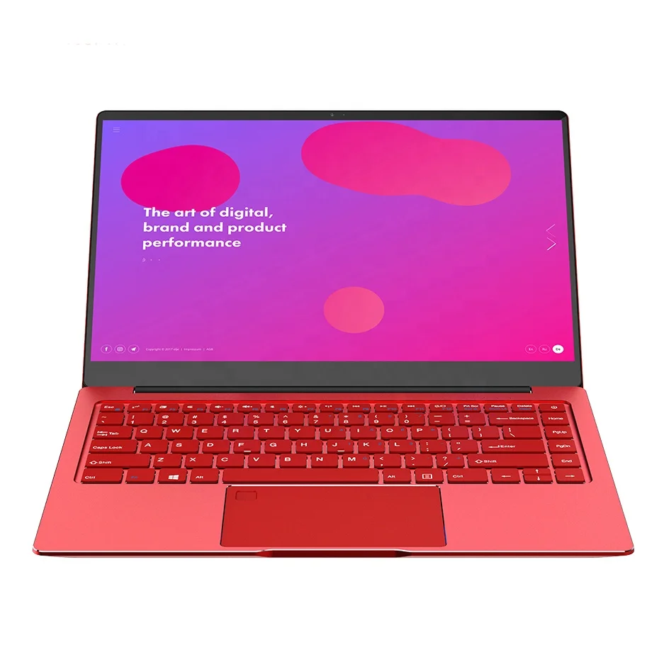 Pretech High End ультра тонкий металлический нетбук 14,1 дюймовый ноутбук с узкой рамкой экрана, i3/i5/i7, SSD и HDD