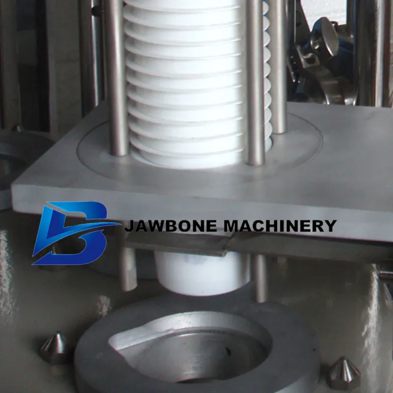 JB-900 butter cup filler and sealer, margarine bowl filler cup bowl filling machine