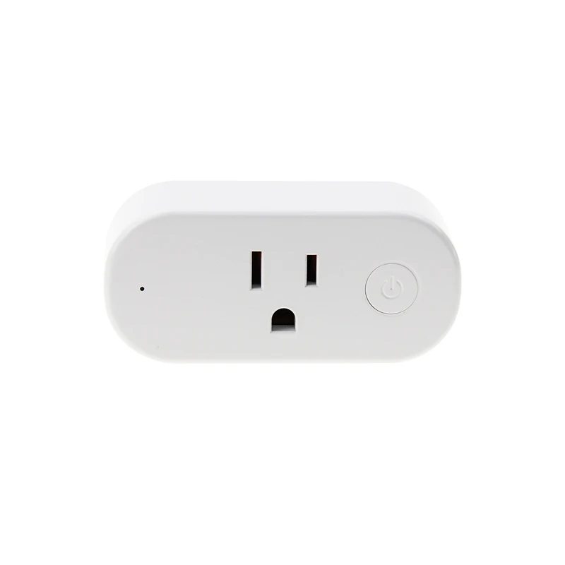 Wholesale tuya smart 3 pin US standard wifi control electric plug wifi