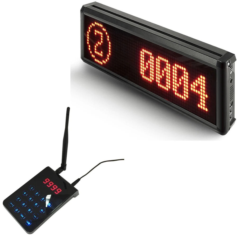 
high-quality wireless Queue Management number calling System 