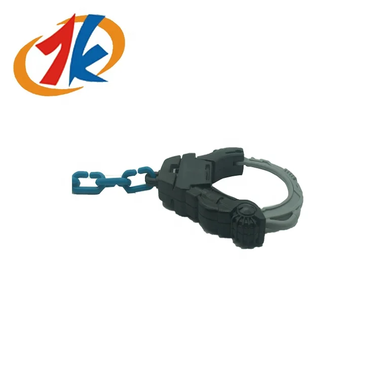 Police handcuff toy kids Plastic Toys Handcuffs Kid Promotional swat role play accessories dress up officer policeman costumes