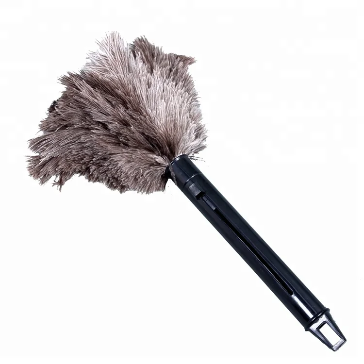 Деревянная ручка Cobweb Duster Magic Ostrich Feather Duster для очистки