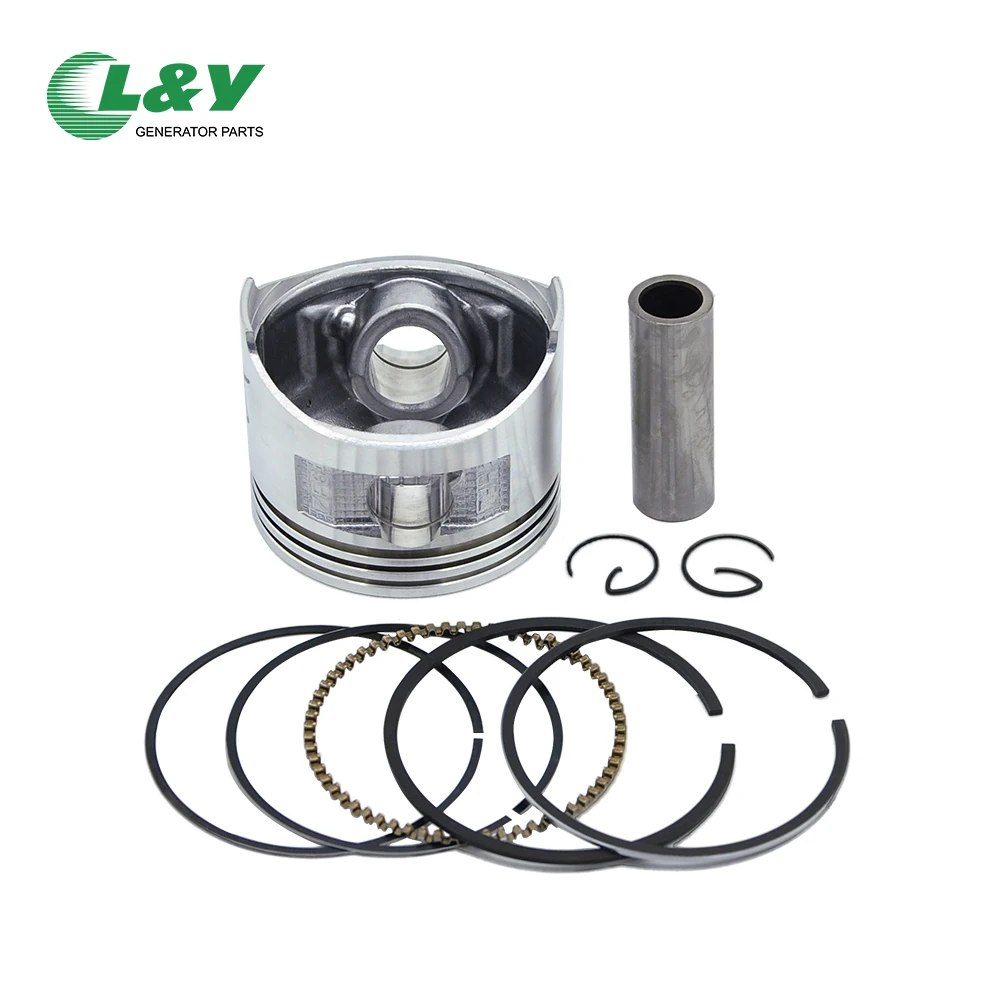 
168F GX160 2KW Custom made different types aluminium iron small generator engine forged pistons rings piston 