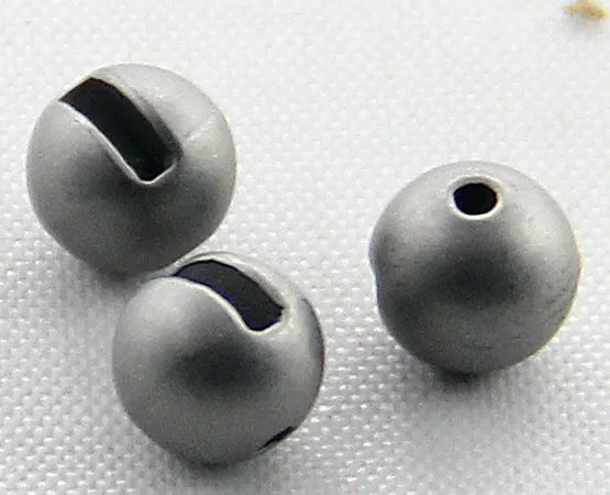 
Матовые вольфрамовые прорезные бусины из никеля 