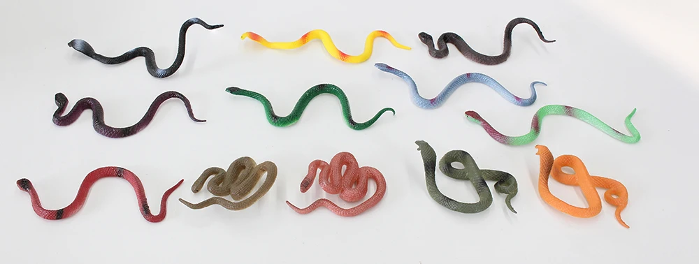 2019 new reptile snake figure mini plastics animals toys for kids