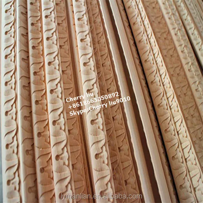 Carved Antique Wood Mouldings decorative cornice moulding