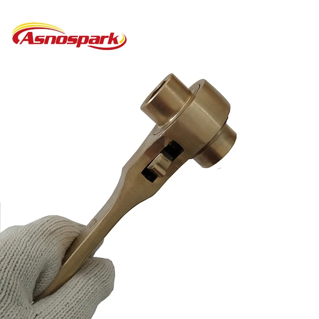 Non sparking construction ratchet wrench