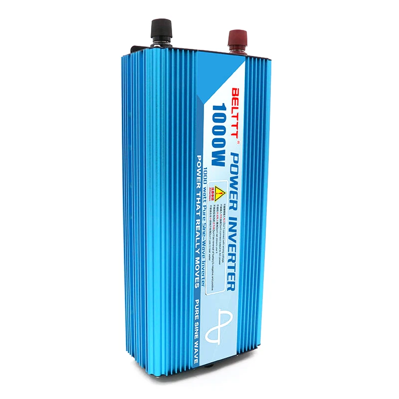 Best quality DC12V DC24V DC48V AC220V 1000W pure sine wave power inverter