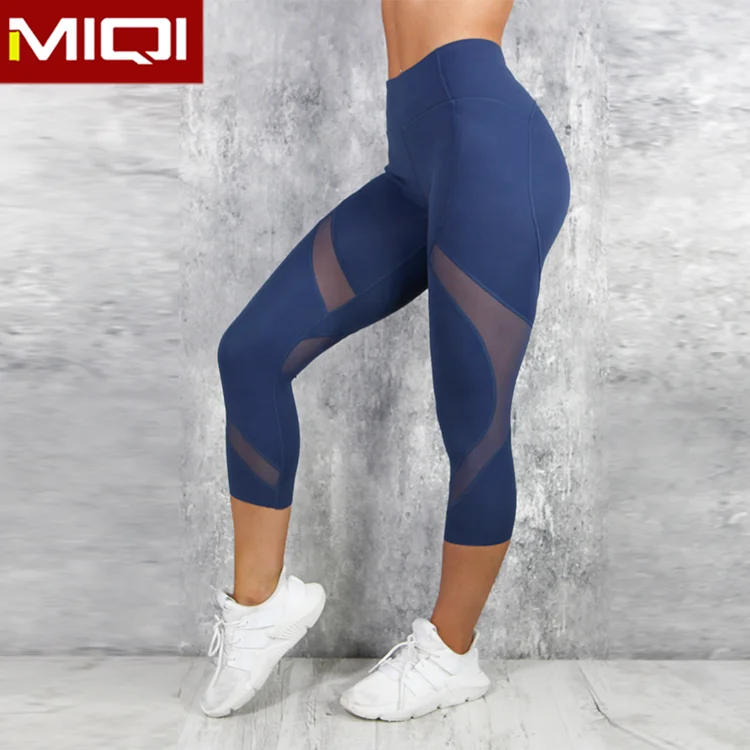 Оптовая продажа, спортивная одежда для фитнеса, одежда для тренировок в тренажерном зале, сетчатые Леггинсы для женщин