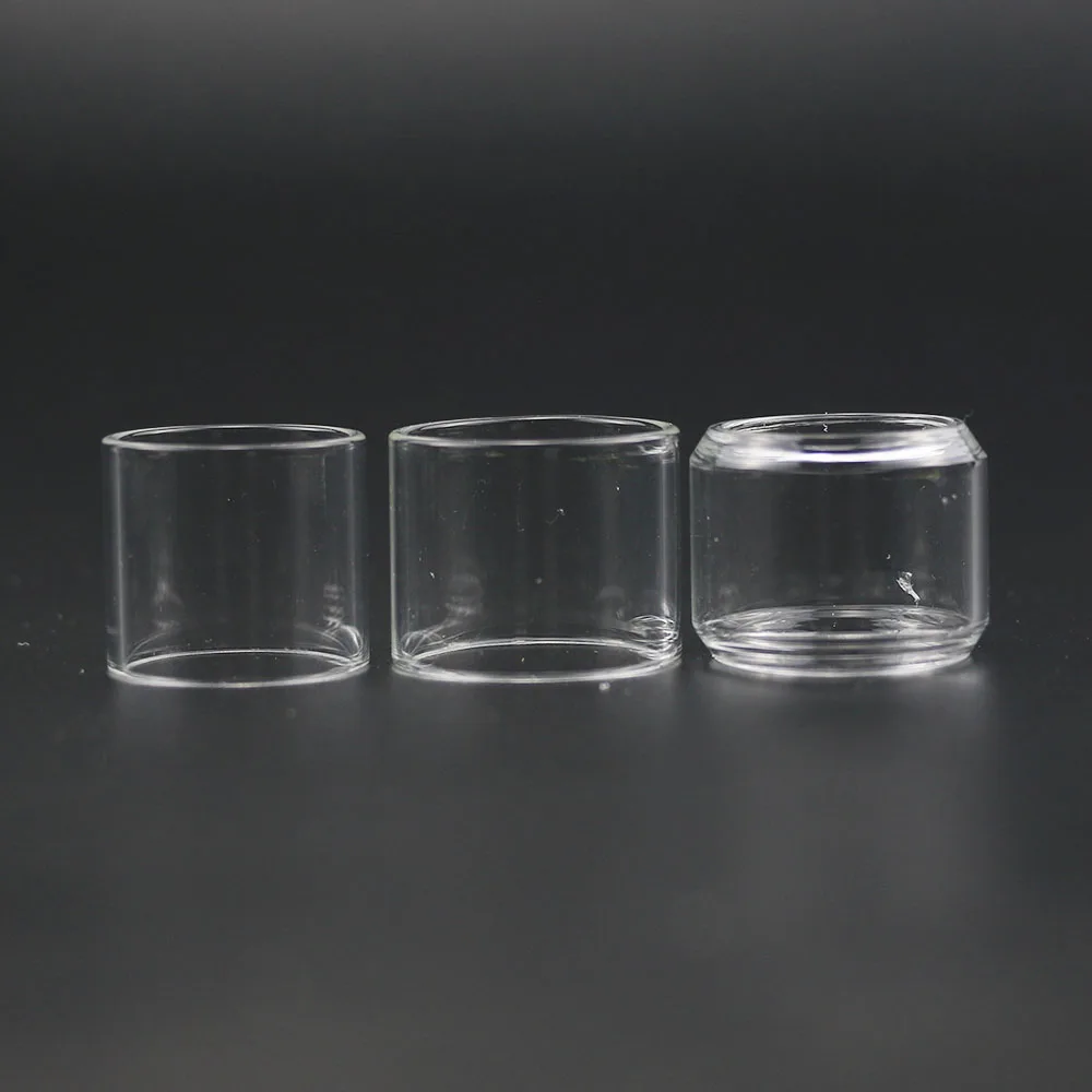 Foggyman High quality straight and bulb replacement glass tube for vape pen 22 plus tank