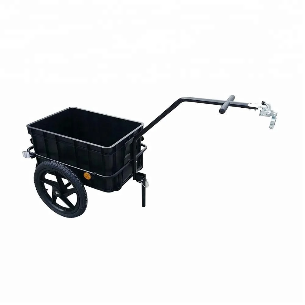 steel frame black bicycle camper trailer with water proof canopy TC3003A