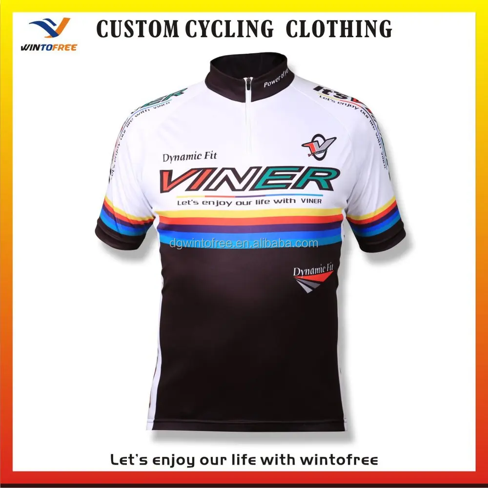 
OEM Cycling jersey Custom Made full Sublimation printing by ITALY ink sportswear arm sleeves 