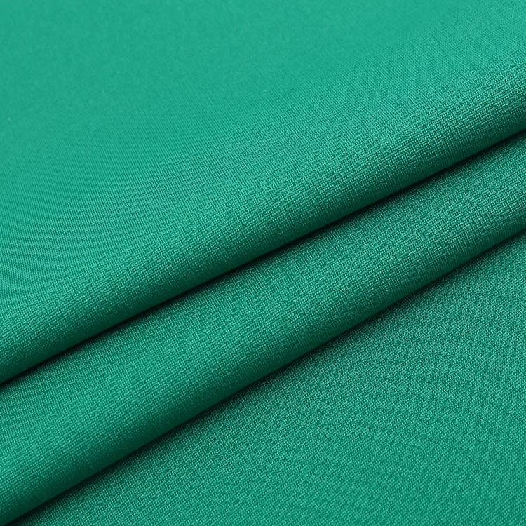 Good quality green home ponti roma jersey interlock knit fabrics