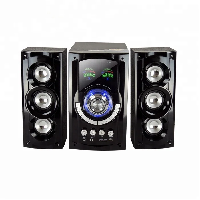 
Wireless Stereo Channel Home Theater karaoke sound 2.1 speaker system 