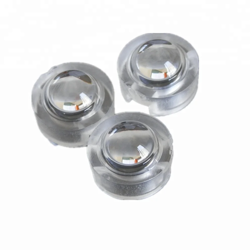 1 Вт 3 Вт 13 мм прозрачный светодиодный объектив на 15-30-45-60-90-110 градусов