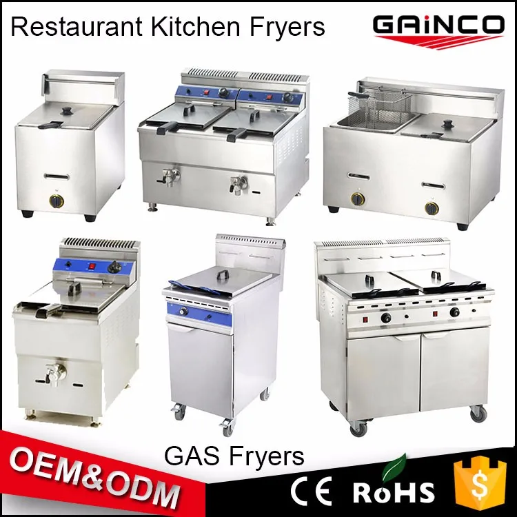 Gainco Other Snack Machine Commercial 25 Liter Deep Fryer/25l Chicken Chips Fryer/ Large Electric Industrial Fryer