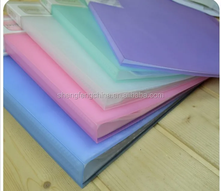 Custom A4 plastic file storage box Office & school stationery plastic file case