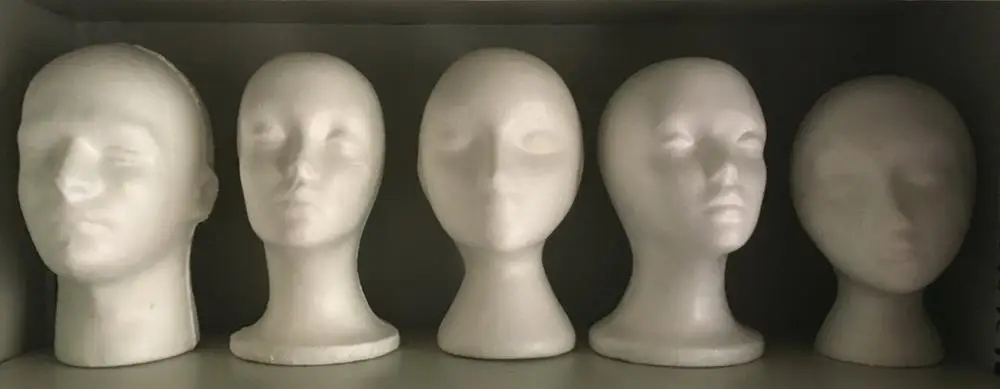 Голова манекена из пенопласта