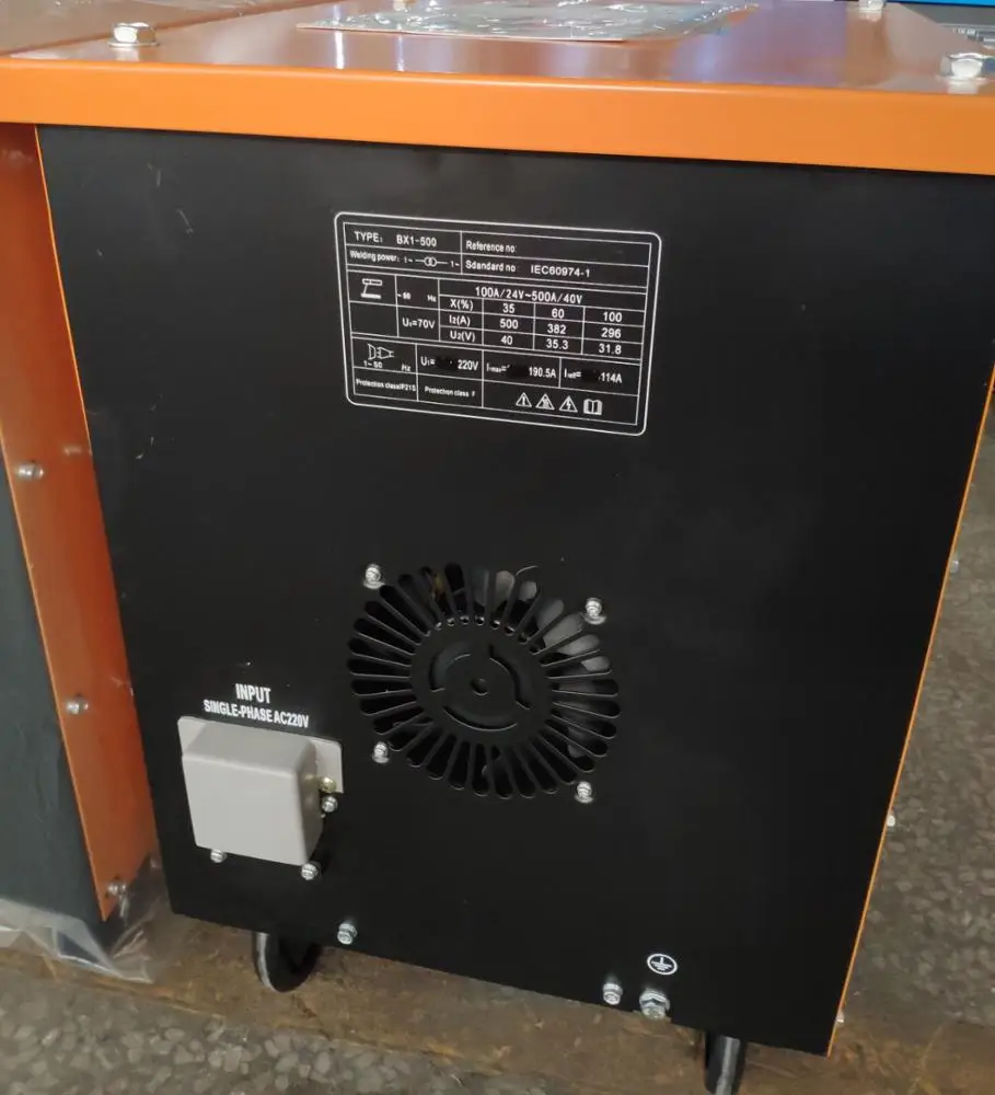 500amp AC arc welding machine BX1-500 (cod 891103)