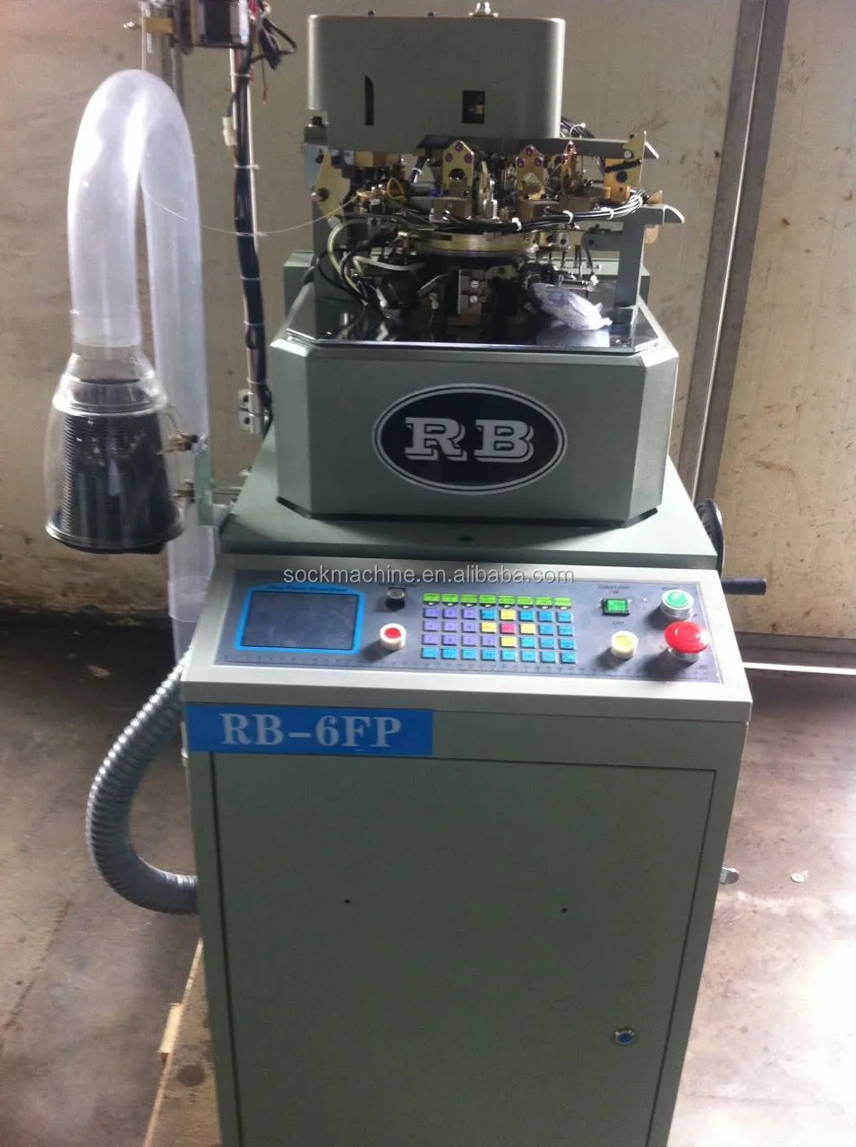 Rb-6fp одноцилиндровый высокоскоростной чулочно-носочные изделия вязальные машины