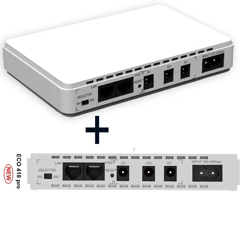 Блок бесперебойного питания SVC DC выходное напряжение портативный мини 18 Вт UPS ECO