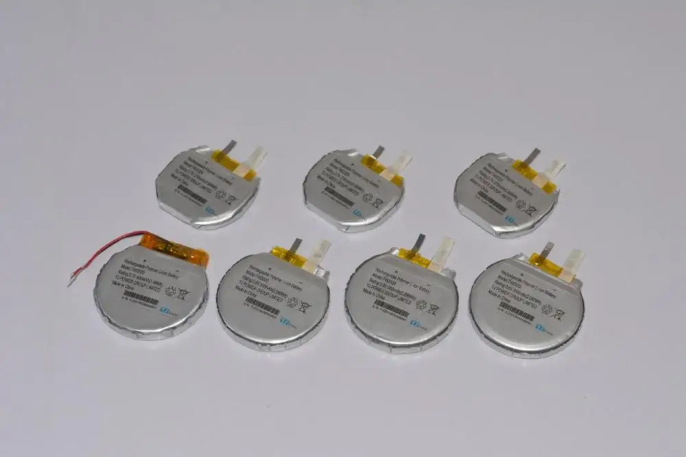 Round battery abnormal small rechargeable lithium polymer battery from smart watch 483533 403329