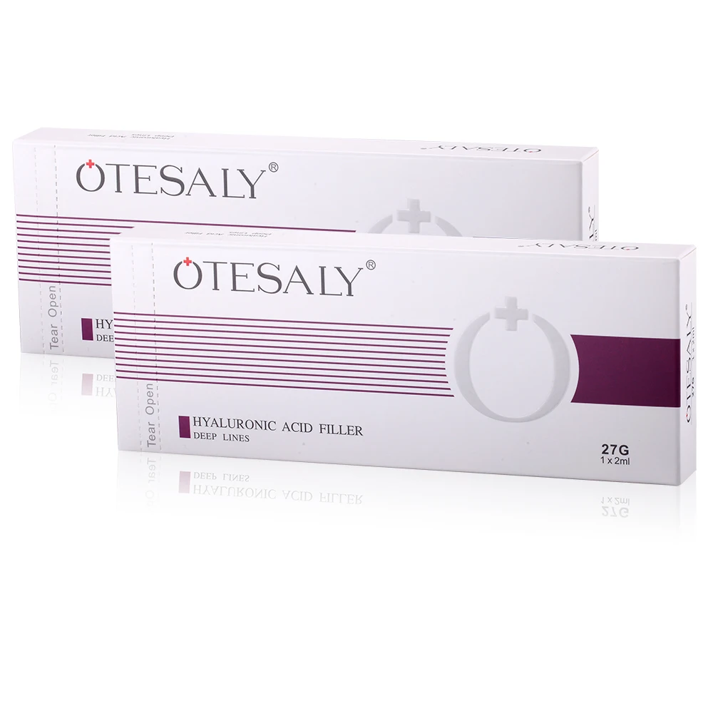 
Otesaly CE Collagen Facial HA Derma Filler 2ml Injectable Hyaluronic Acid Dermal Fillers For Nasolabial, Chin, Cheek, and Nose 