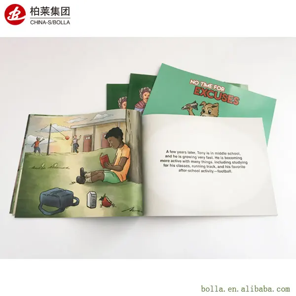 Good Price Printing Children Paperback Story Book, Hot Sale Custom Full Color Books for Kids
