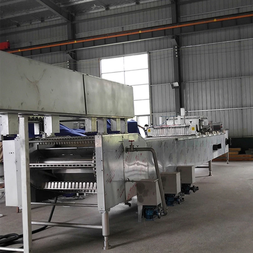 Applicable To Factories Automatic Ice Cream Producing  Machine Line