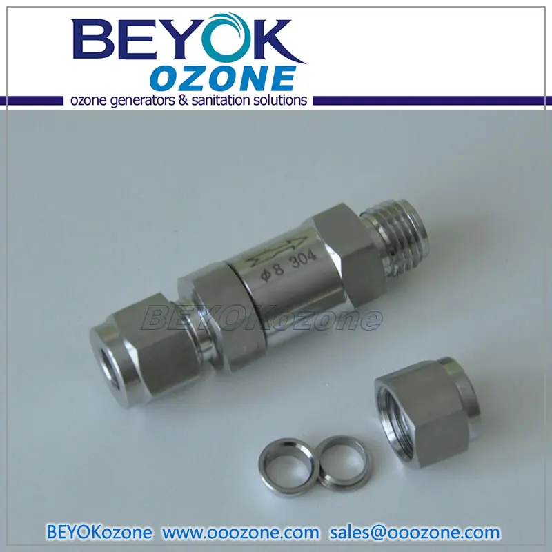 DF-SS8 New Stainless Steel Ozone Check Valve