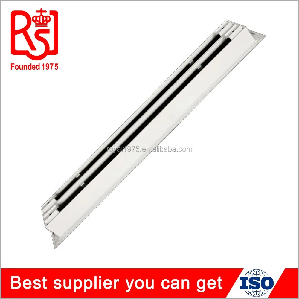 Manufacturer aluminum adjustable ceiling air conditioning bar grille linear slot air diffuser