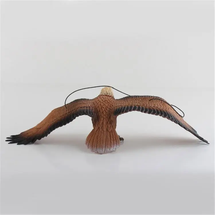 Custom Hot Selling Interesting Flying Animal Toys Exquisite Plastic Emulated Hawk Figurines Small Other Toy Animals For Kids