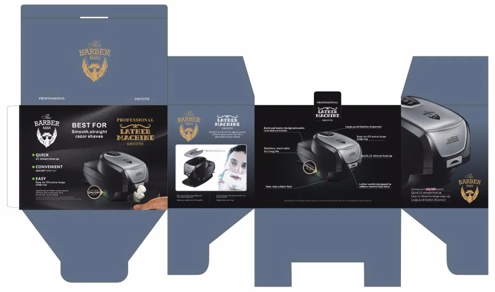 RAZR Pro Lather Hot Lather Machine Latherizer Shaving Cream Gel Warm Professional Barber