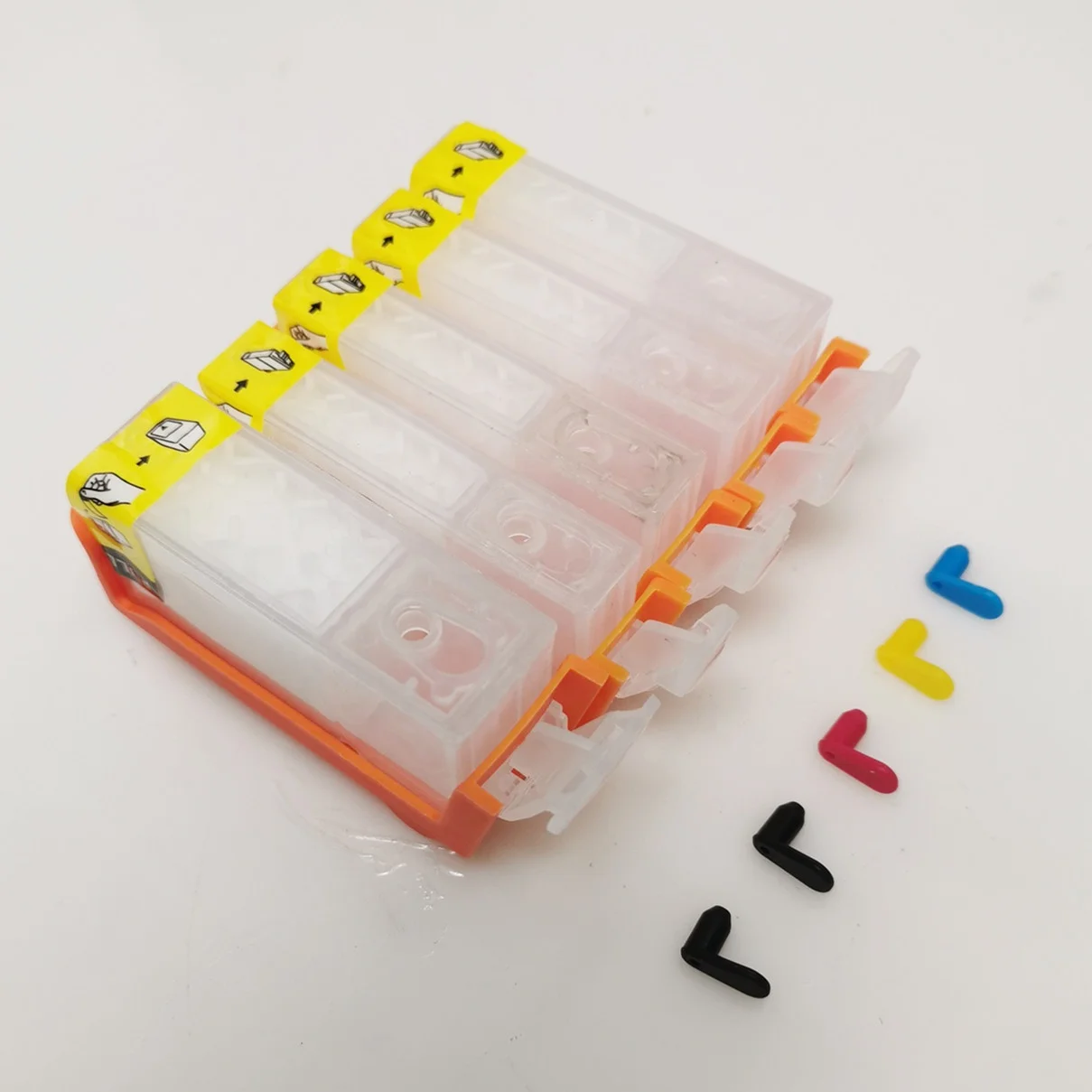 High quality Refillable ink Cartridge for Canon IP 7250 MG 6350 MG 5450 Refill ink cartridge with New Auto Reset chip