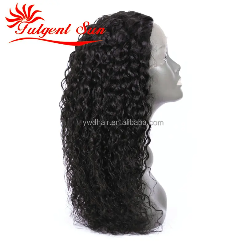 premium full lace wigs deep wave bleached knots full lace wigs 8-26 inch 150 density human hair full lace wigs free shipping
