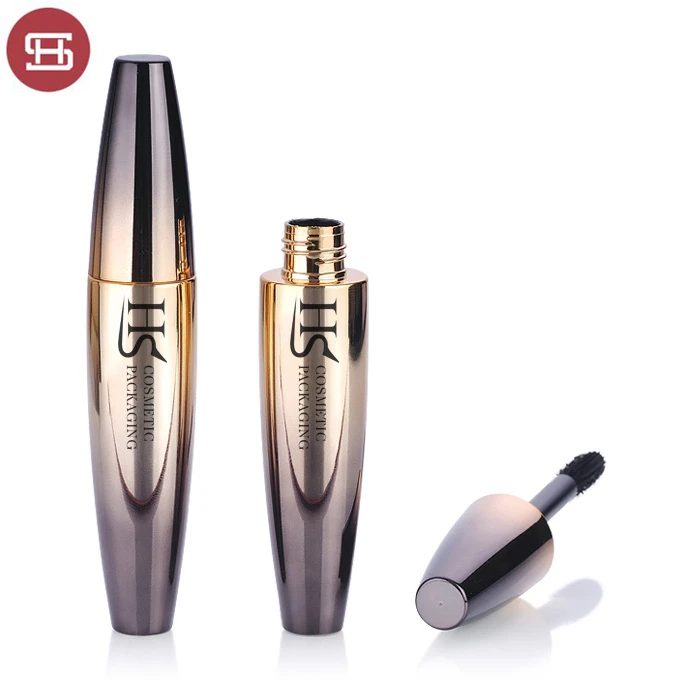 
2021 Hot sale OEM lash makeup cosmetic eyelash 3D 4D gold plastic custom empty private label mascara tube container packaging 