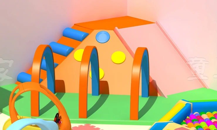 Baby play game design kids soft play playground Children indoor equipment for toy corner
