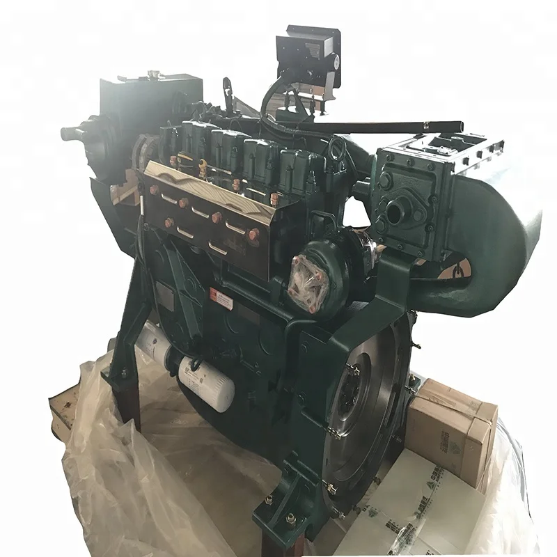 200hp 4 cylinder propulsion marine diesel engine tire2