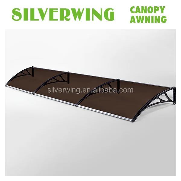 European style plastic waterproof rain cover door canopy material for window awnings