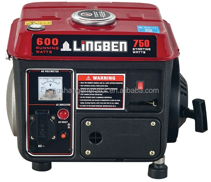 Lingben China Zhejiang high quality 950 price mini diesel generator LB950-B