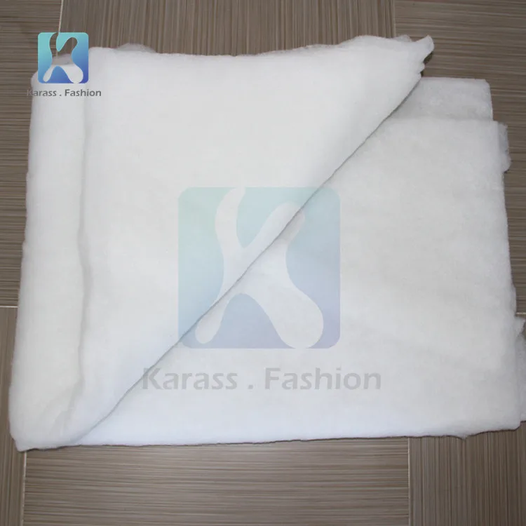 Economic polyester wadding with silicone on sale
