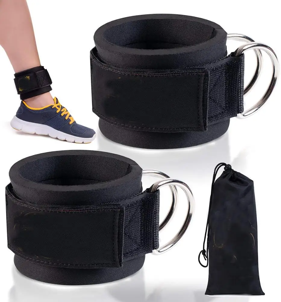 
Pink Neoprene Padded Leg Workout Ankle Strap 