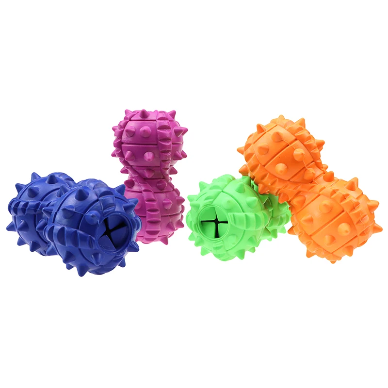 
Newly designed concave and convex clean teeth, bite resistant indestructible dog food snacks leak pet dog toys 