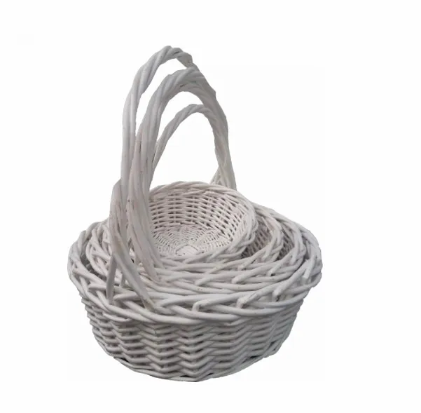 
16 inch wicker willow basket for gifts 