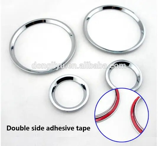 DL-DR329 ABS car chrome dashboard rings for Vauxhall OPEL Astra G