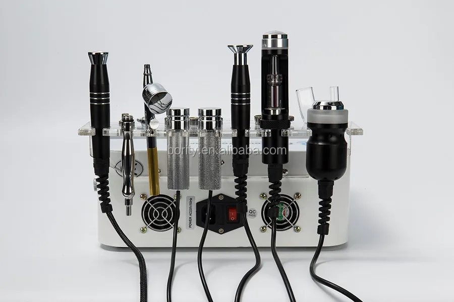 Multifunction Portable 7 In 1 Cooling Freeze Of BRT-092B Beauty Facial RF Probe face massager