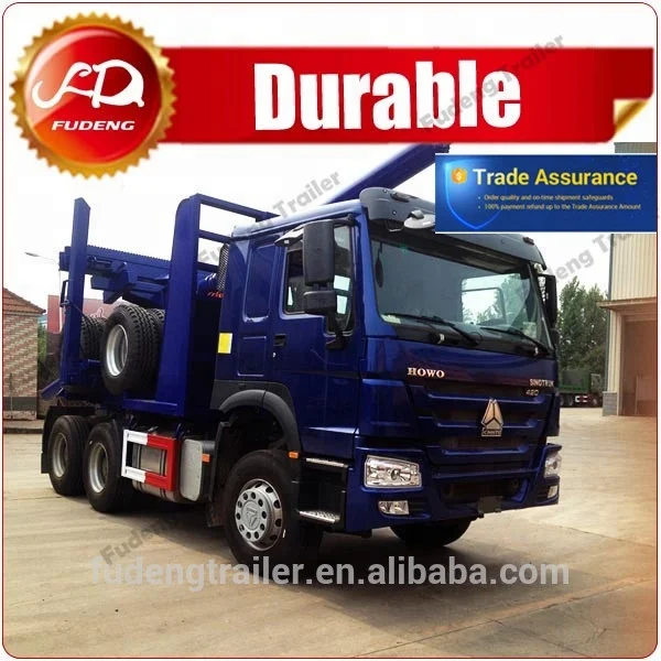 Customized timber truck trailers used log trailer for logging timber
