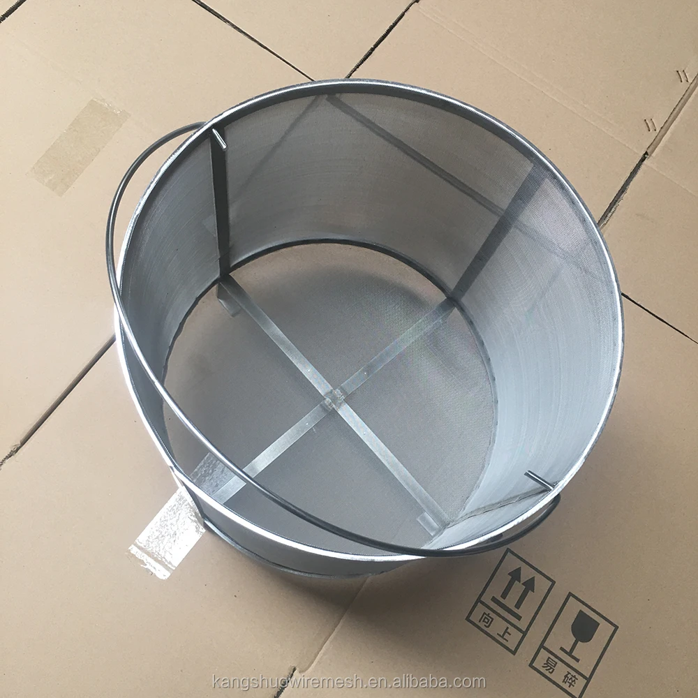 304 Stainless Steel Beer strainer Bucket Filter wire mesh