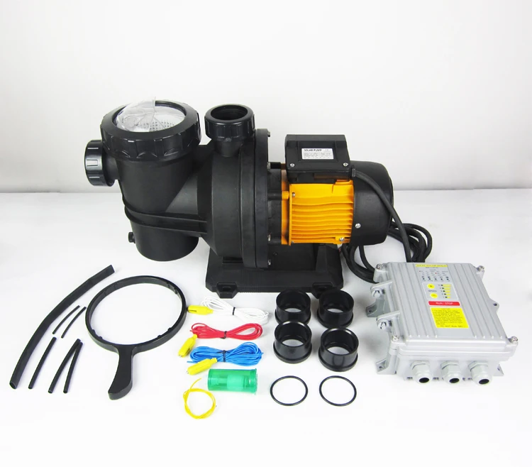 3 years warranty 72V 900W DC brushless swimming pool solar water pump with controller